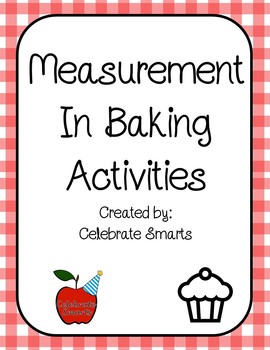 Preview of Measurement in Baking Activities