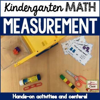 Preview of Non-standard Measurement in Kindergarten