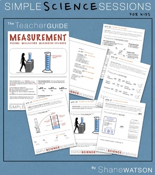Preview of Science Measurements worksheets on Volume (Grade 4, 5)