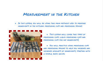 Preview of Measurement in the Kitchen