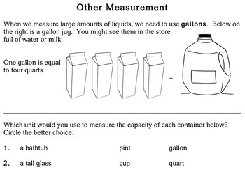 measurement of mass and capacity 2nd grade worksheets individualized math