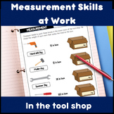 Measurement skills with weight at work printables for tran