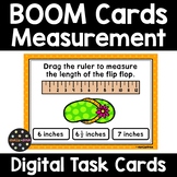 Measurement to Nearest Inch and Half Inch BOOM Cards