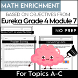 Measurement with Multiplication Math Enrichment Packet - E
