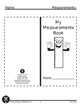 Preview of Measurements Mini-Book