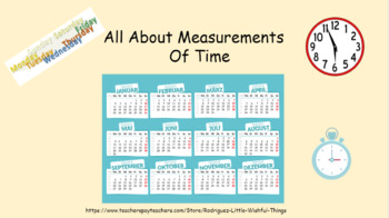 Preview of Measurements of time