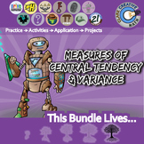 Measures of Center & Variance Unit Bundle - Distance Learn