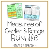 Measures of Center (Mean, Median, & Mode) and Range Bundle