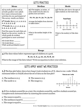 homework practice measures of variation