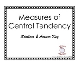 Measures of Central Tendency Critical Thinking Stations