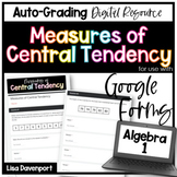 Measures of Central Tendency- Homework for use with Google Forms