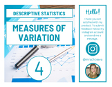 Measures of Variation: Guided Lesson