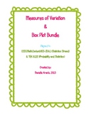 Measures of Variation and Box Plot Bundle
