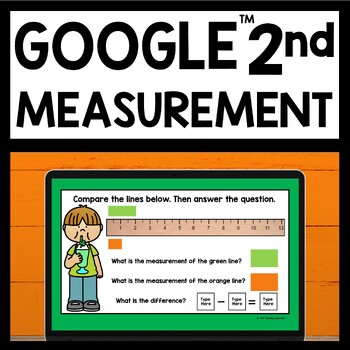 Preview of Measuring Activities for Google Classroom™ Digital Activities