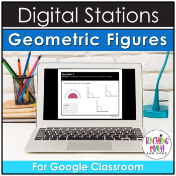 Preview of Measuring Angles Activities for Google Classroom | Scale Drawing Activities