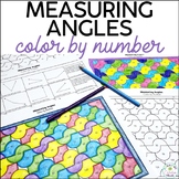 Measuring Angles Color by Number
