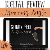 Measuring Angles Game - Stinky Feet Math Game for 4th Grade
