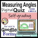 Measuring Angles Google Forms Quiz Digital Protractor Activity