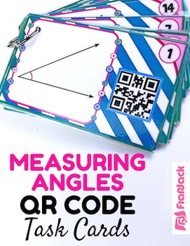 Preview of Measuring Angles QR Code Fun (CCSS 4.MD.C.5, 4.MD.C.6)