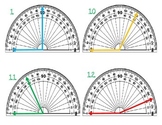 Measuring Angles Task Cards