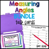 Measuring Angles Task Cards BUNDLE