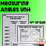 Measuring Angles Unit with Lesson Plans