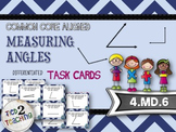 Measuring Angles Using a Protractor Task Cards