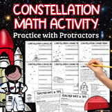 Measuring Angles With A Protractor Constellations Activity