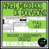 Angle Measures of Polygons Bundle | Notes | Quiz | Practic