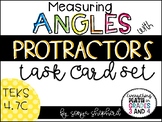 Measuring Angles with Protractors - TEKS 4.7C