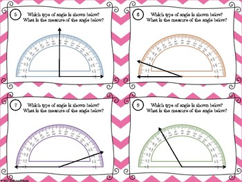 measuring angles with protractor worksheet 4th grade