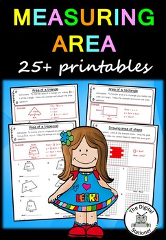 Preview of Measuring Area – 25+ printables (Measurement & Data)