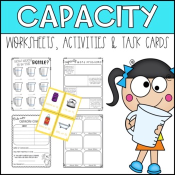 measuring capacity metric activities and worksheets by miss gortons class