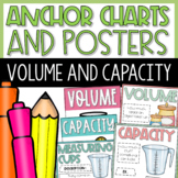 Measuring Capacity and Liquid Volume Anchor Charts and Sci