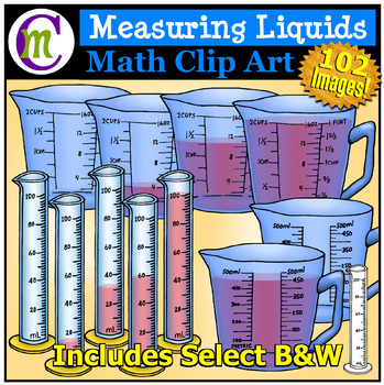 Preview of Measuring Clip Art | Liquid Volume