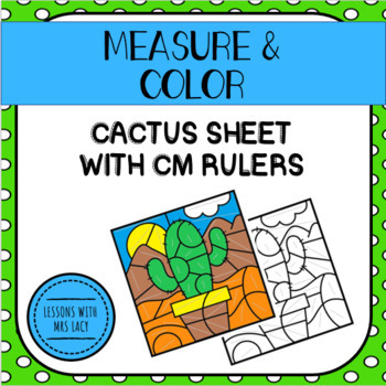 Preview of Measuring Color Sheet - Cactus