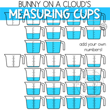 Easter Bunny Measuring Cups
