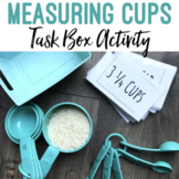 Measuring Cups Flashcard Work Task Box Activity