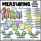 Math Clip Art Measuring Cups Spoons Scales | Images Color 