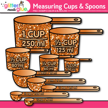 Image result for measuring cups and spoons clipart