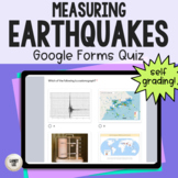 Measuring Earthquakes Comprehension Quiz