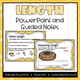 Measuring & Estimating Length Powerpoint & Guided Notes - 