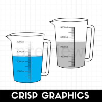 Measuring Jugs or Pitchers Cliparts - PNG Graphics by Clipart Diaries