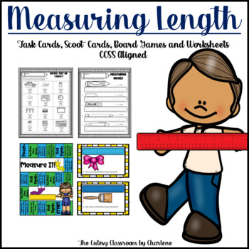 Preview of Measuring Length Grades 1 and 2