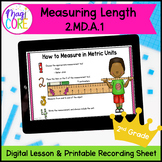 Measuring Length Measurement Tools 2nd Grade Math Digital 