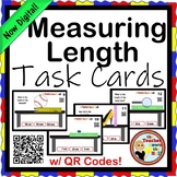 Measuring Length Task Cards NOW Digital!