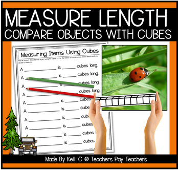 Preview of Measurement Activities Comparing Length  Longer Than Shorter Than