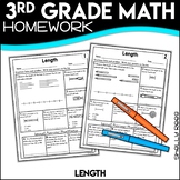 Measuring Length Worksheets Measurement with a Ruler 3rd Grade