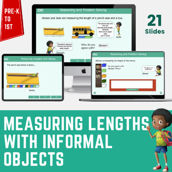 Preview of Measuring Lengths with Informal Objects Activities for Kindergarten