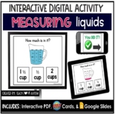 Measuring Liquids Digital Task Cards | Life Skills & Cooki